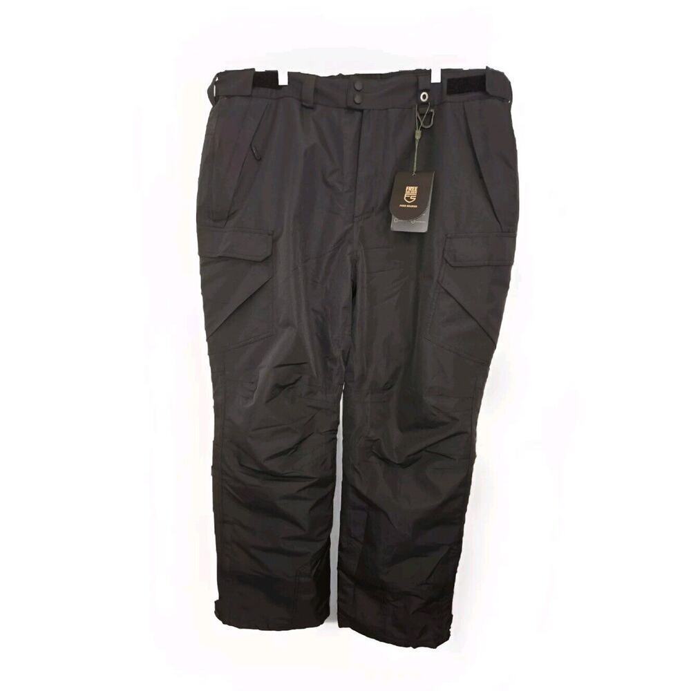 NWT! FREE SOLDIER Men's Waterproof Snow Insulated Ski Snowboard Pants  Size XL